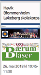 Mobile Screenshot of hbl-korps.no